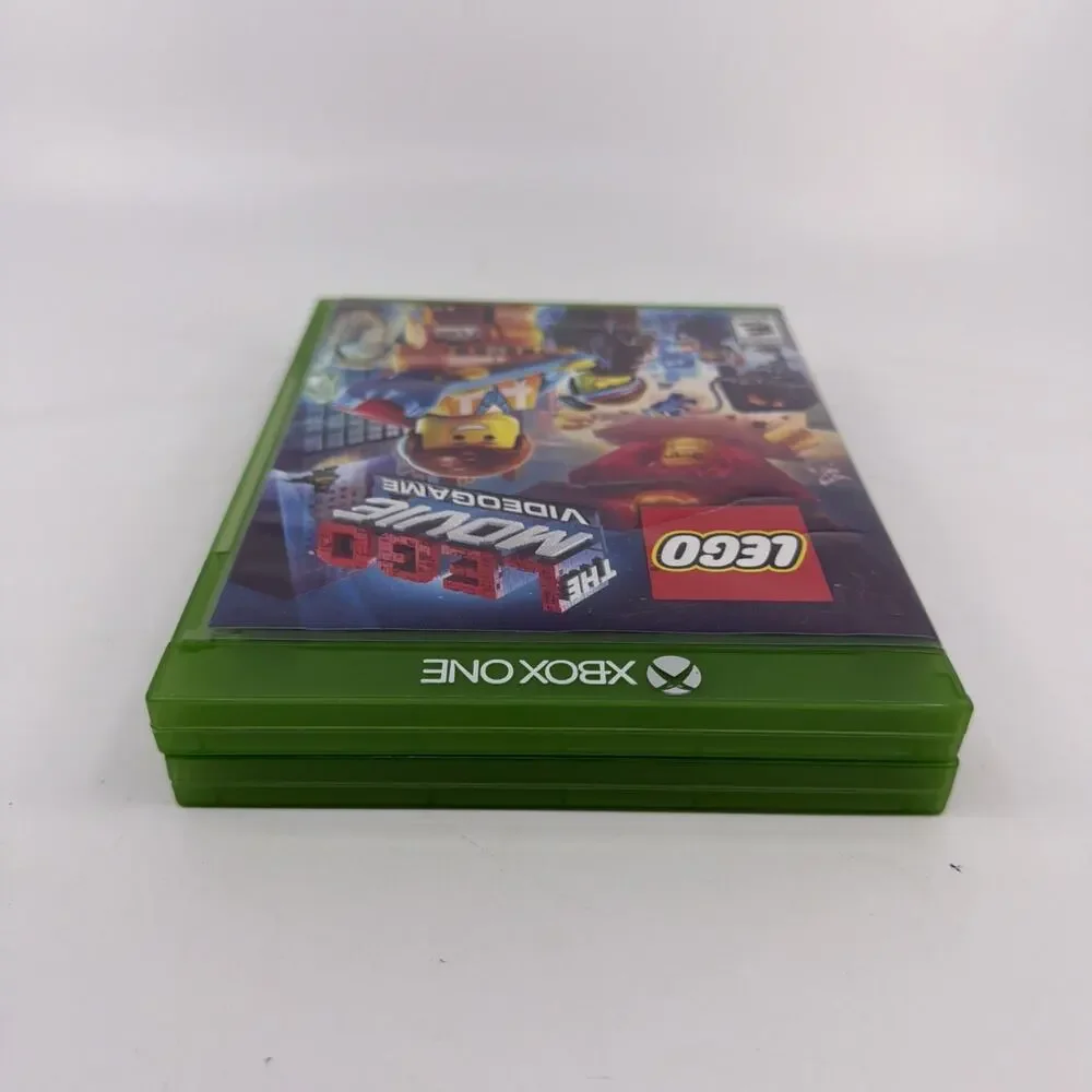 Xbox One LEGO Game Lot of 2 LEGO Movie Video Game & Jurassic World CIB Tested